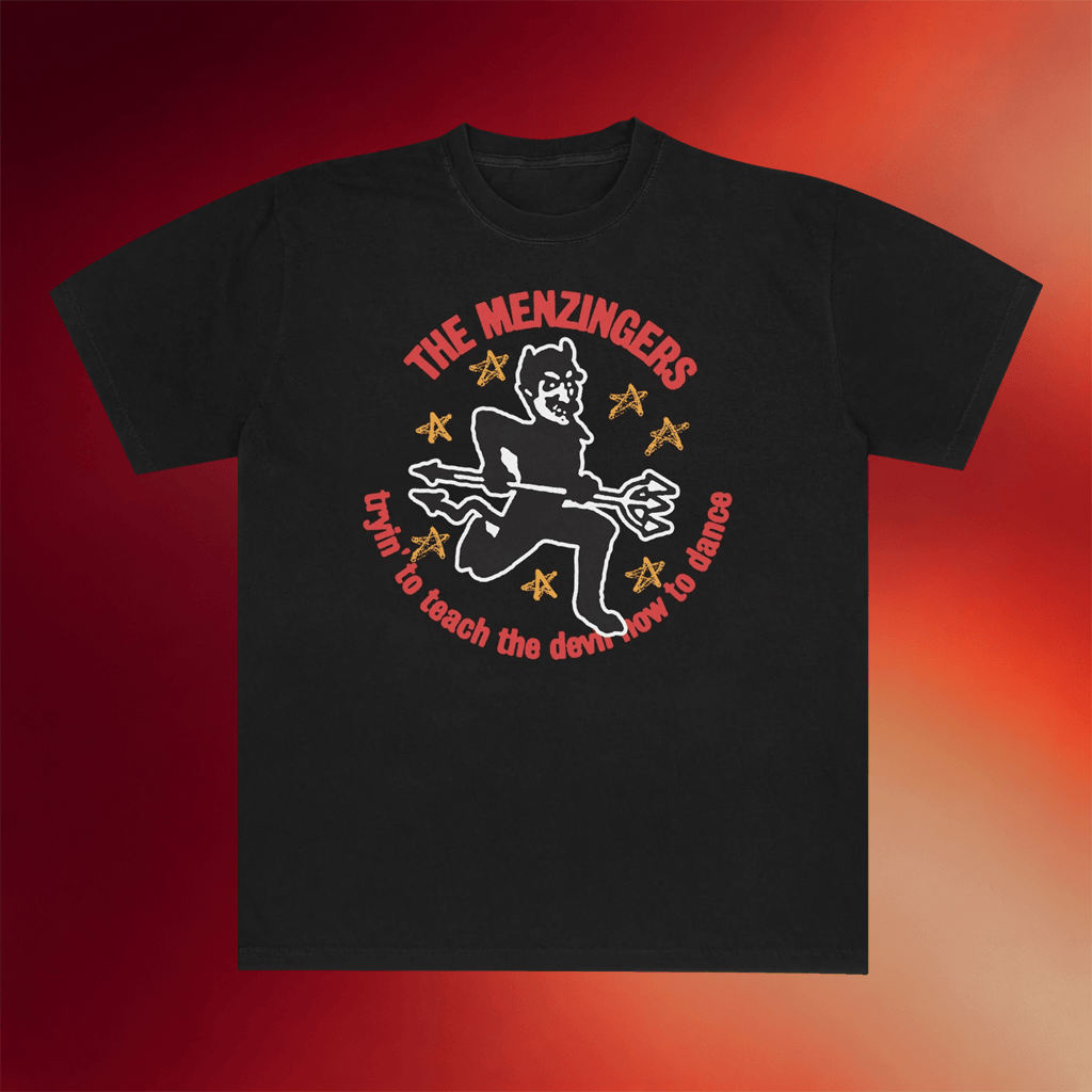 The Menzingers Merch 2026 Devil T-Shirt Black Gift Ideas For Rock Music Lovers
