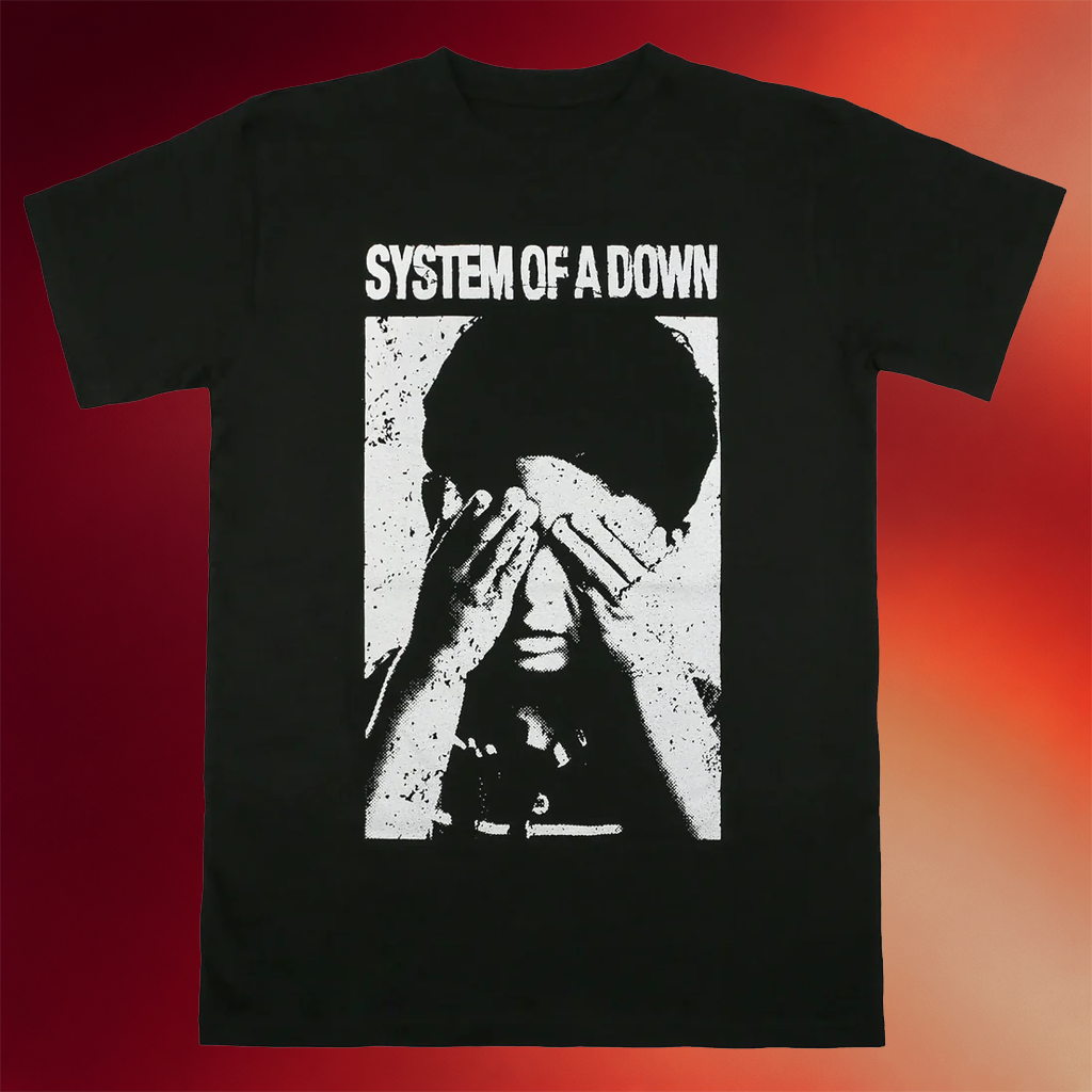 System Of A Down Merch 2026 See No Evil T-Shirt Black System Of A Down Shirt Gifts For Fans