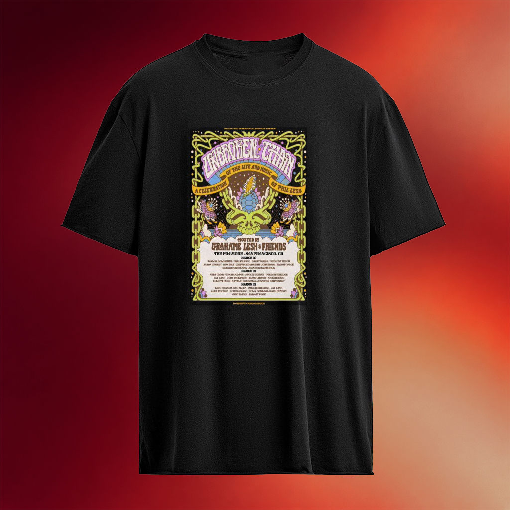 Unbroken Chain Grahame Lesh And Friends The Fillmore T-Shirts Gift For Concert Lover