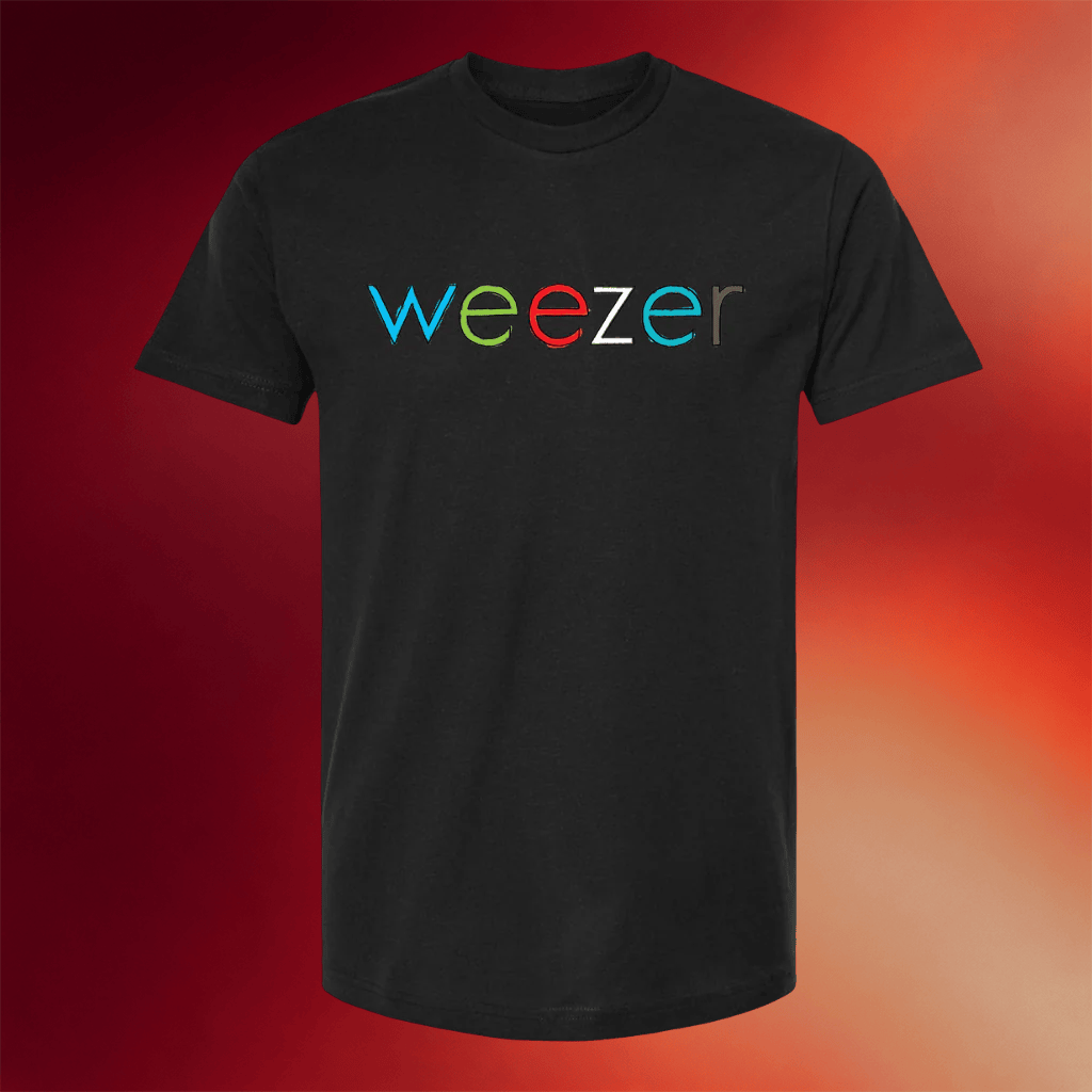 Weezer Merch Store Weezer Coloring Book Black T-Shirt