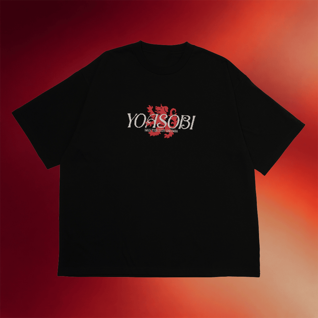 Yoasobi Merch WANDARA Logo T-Shirt Black Yoasobi Tour Merch Presents For Music Lovers
