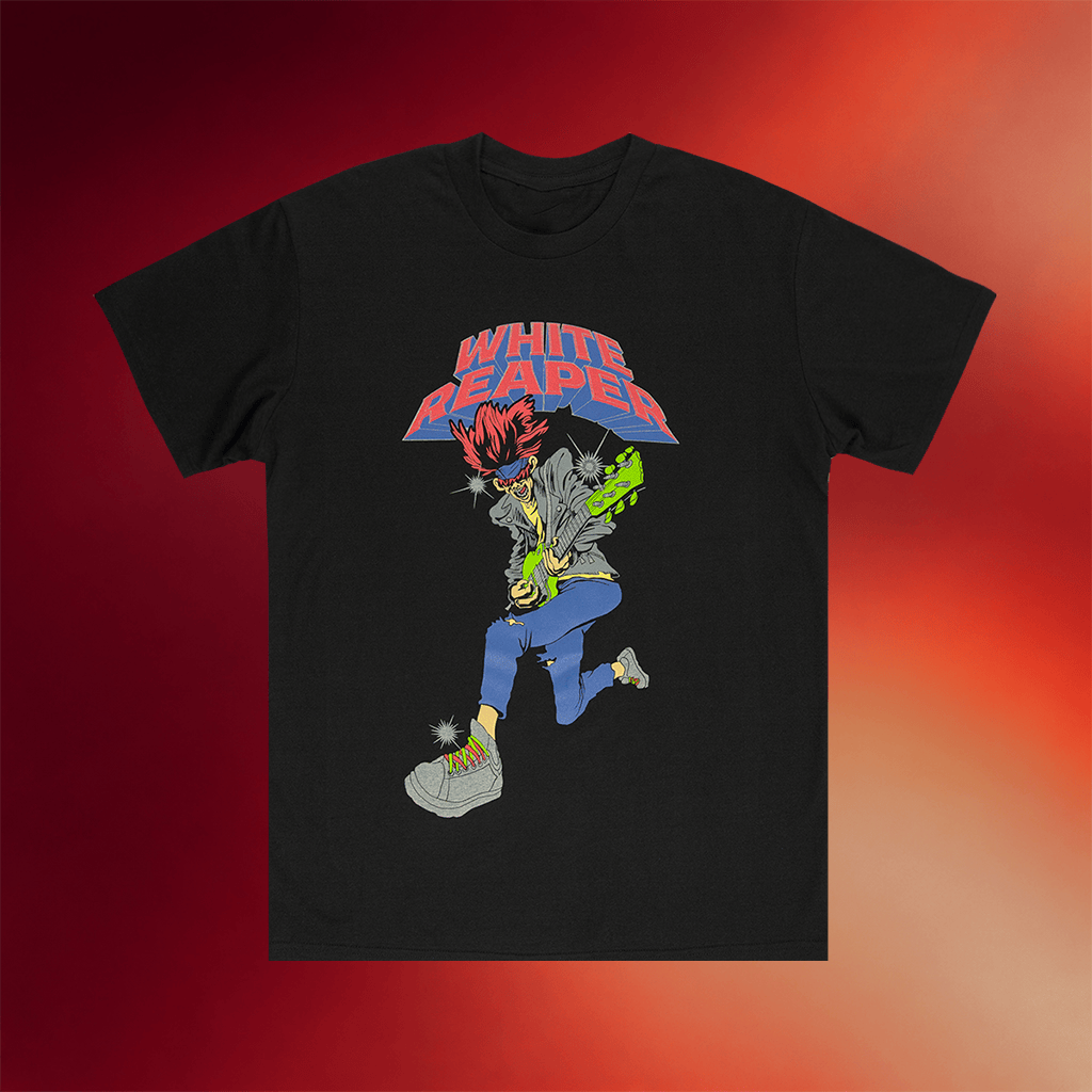 White Reaper Merch 2026 Shred Guitar T-Shirt White Reaper Shirt Music Lover Gift Ideas For Him