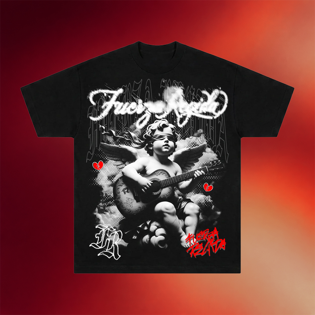 Fuerza Regida Merch Angel Fuerza Regida T-Shirt Gifts For Band Fans