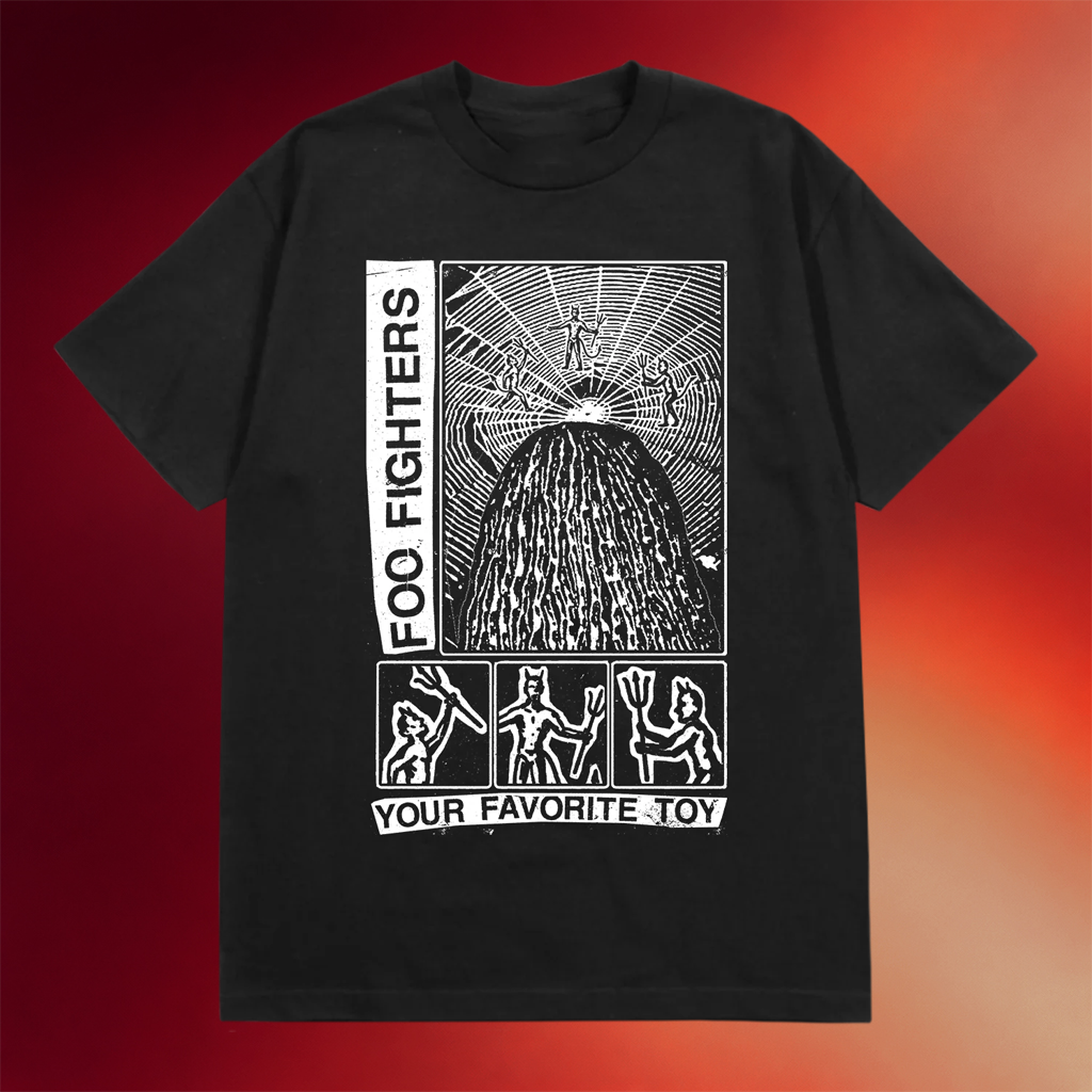 Foo Fighters Merch 2026 Your Favorite Toy Devil T-Shirt Foo Fighters Shirt Gift For Rock Fan
