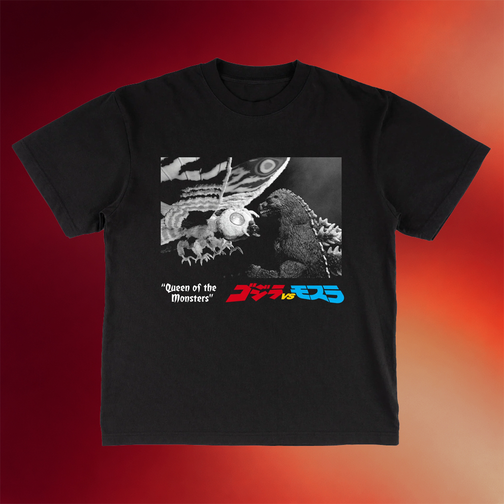 Godzilla Merch 2026 Mothra Queen Of The Monsters Black T-Shirt Gifts For BFF
