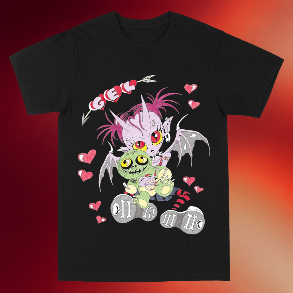 Gel Merch 2026 Turbo T-Shirt Black Gel Hardcore Band Shirt Gift For Sisters
