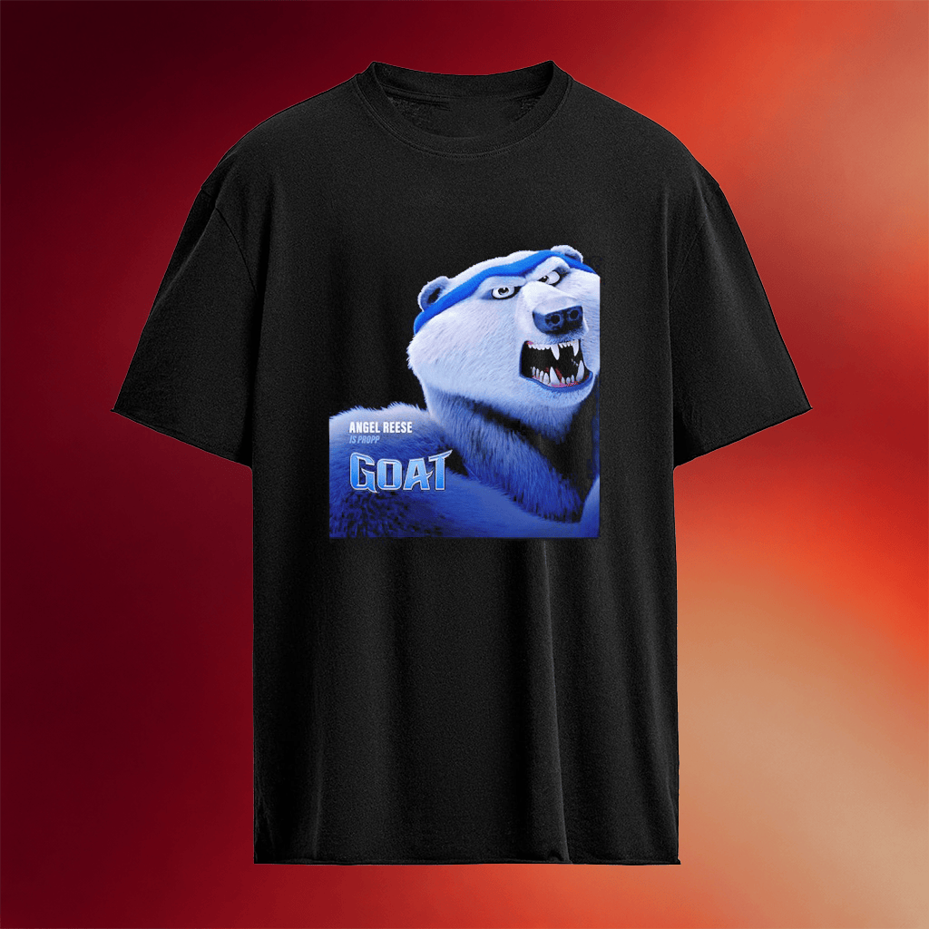 GOAT Is Propp By Angel Reese Bear T-Shirt GOAT Merch Gifts For Movie Lovers