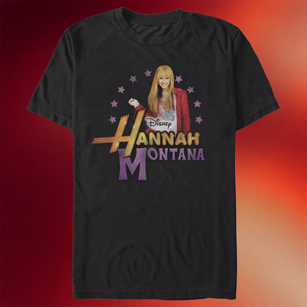 Hannah Montana Merch 2026 D Channel Hannah Montana Pose T-Shirt Gifts For Him For Her