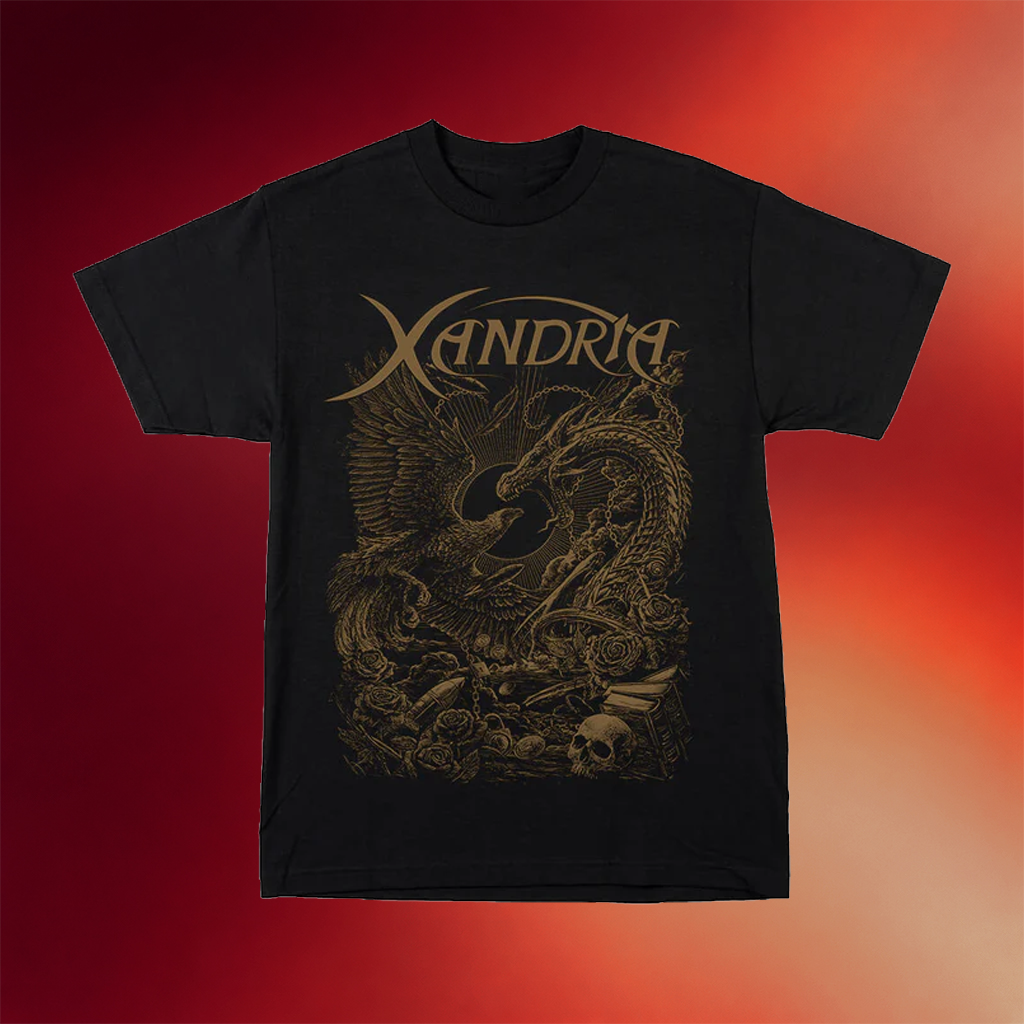 Indiemerch Merch 2026 Xandria Eclipse T-Shirt Music Related Gifts For Guys