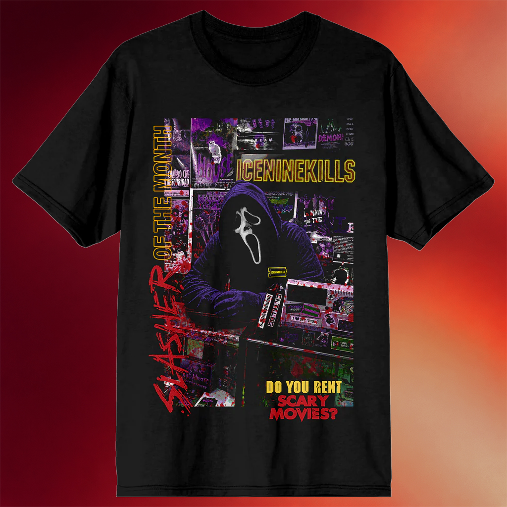Ice Nine Kills Merch 2026 Slasher Of The Month T-Shirt Ghostface Shirt Present For Band Fans