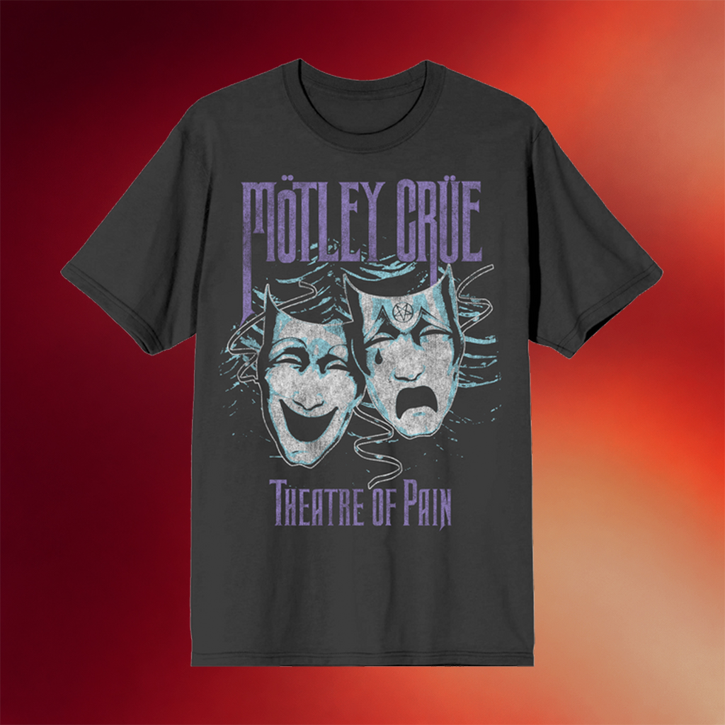Motley Crue Merch 2026 Theatre Of Pain Cover T-Shirt Motley Crue Shirt Gift For Fans