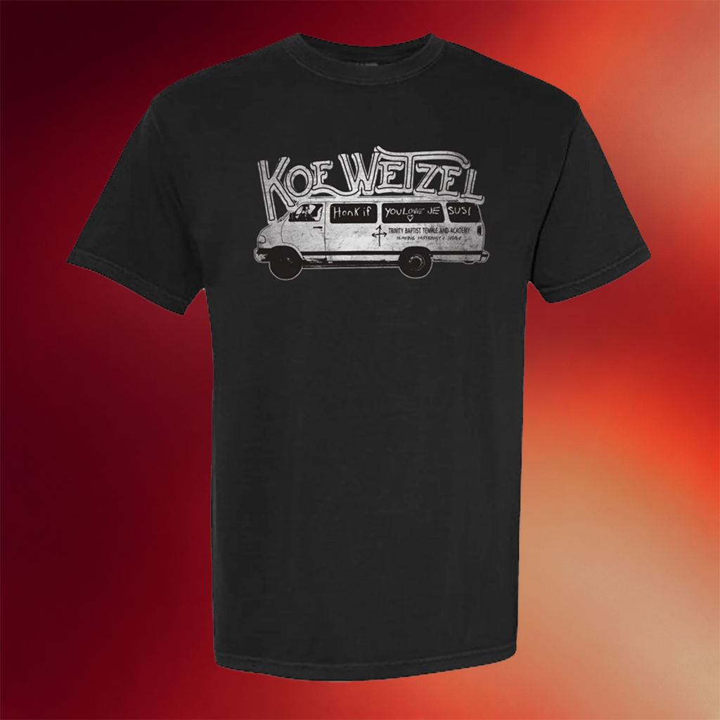 Koe Wetzel Merch 2026 Church Van T-Shirt Koe Wetzel Shirts Gifts For Music Fans