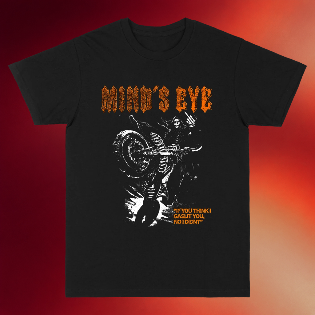 Mind_s Eye Merch 2026 Gaslit T-Shirt Black Mind_s Eye Band Shirt Gifts For Brothers