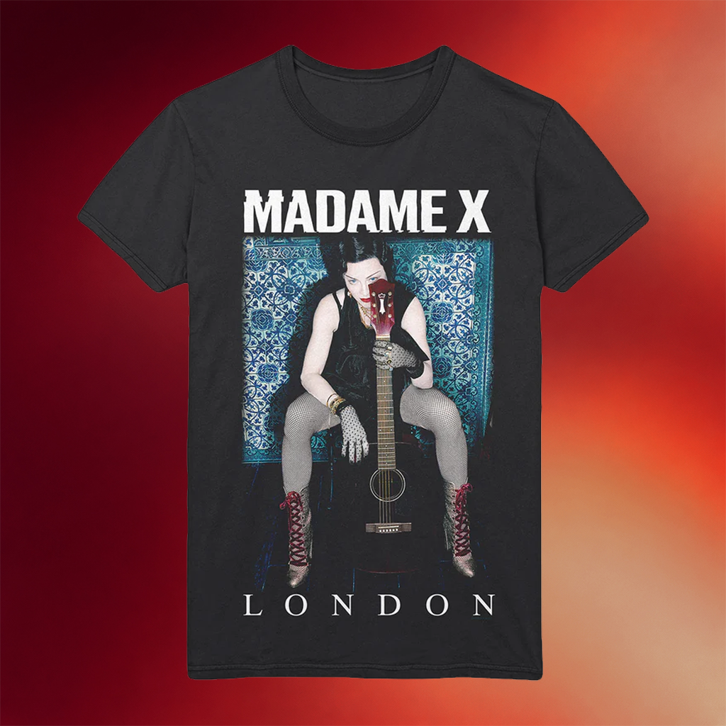 Madonna Merch 2026 Madame X London Event T-Shirt Best Gifts For Music Lovers