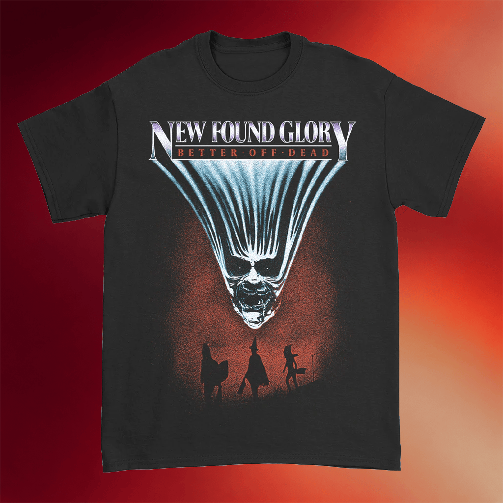 New Found Glory Merch 2026 Better Off Dead T-Shirt Black Gifts For Music Enthusiasts