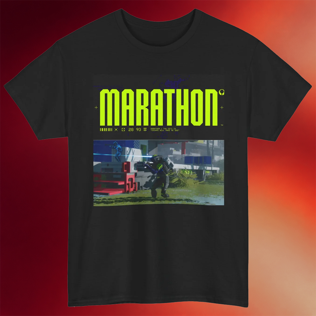 Marathon Merch 2026 Marathon Extraction T-Shirt Bungie Merch Gifts For Game Lovers