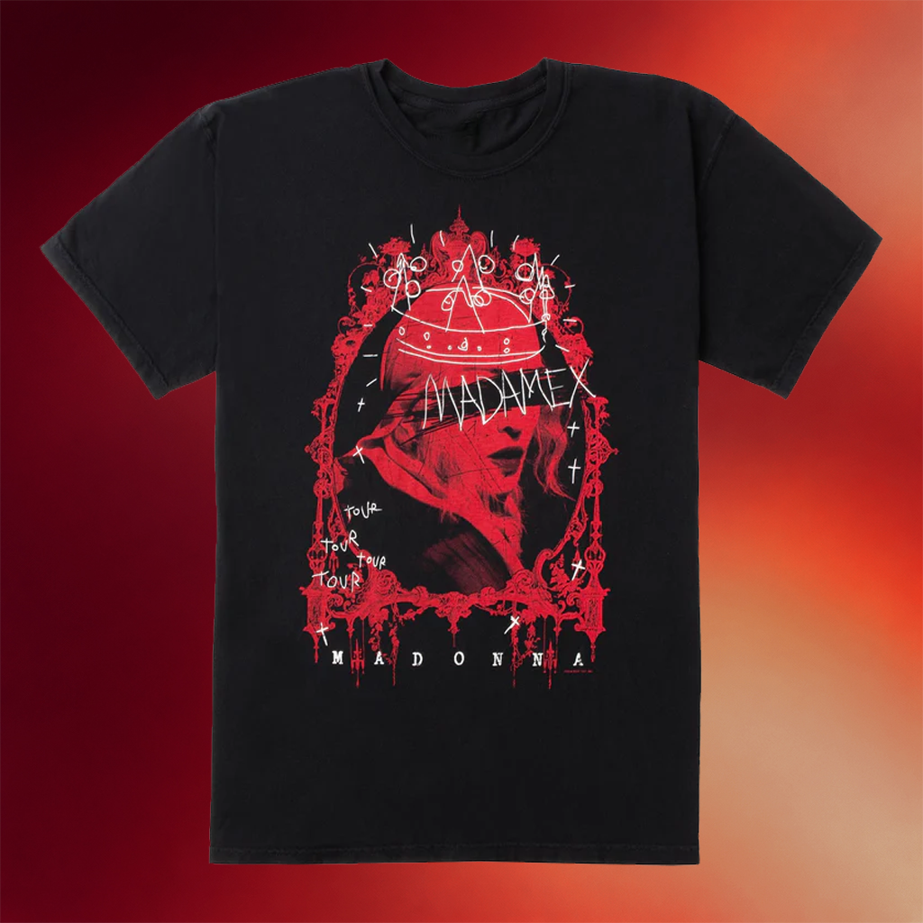 Madonna Merch 2026 Madame X Majesty T-Shirt Madonna Tour Shirt Gifts For Music Fans