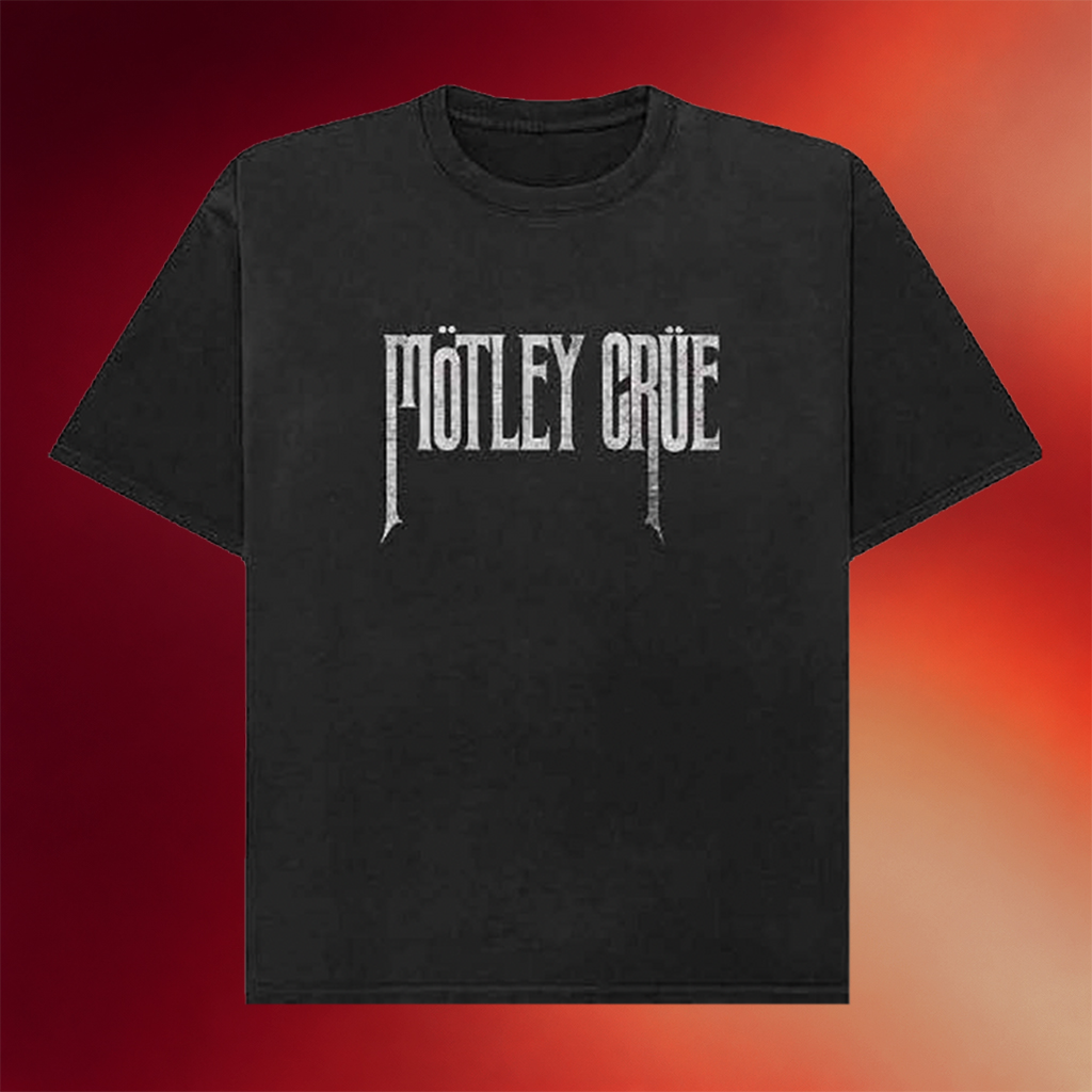 Motley Crue Merch 2026 Theatre Of Pain Logo T-Shirt Motley Crue Shirt Gift For Music Fans