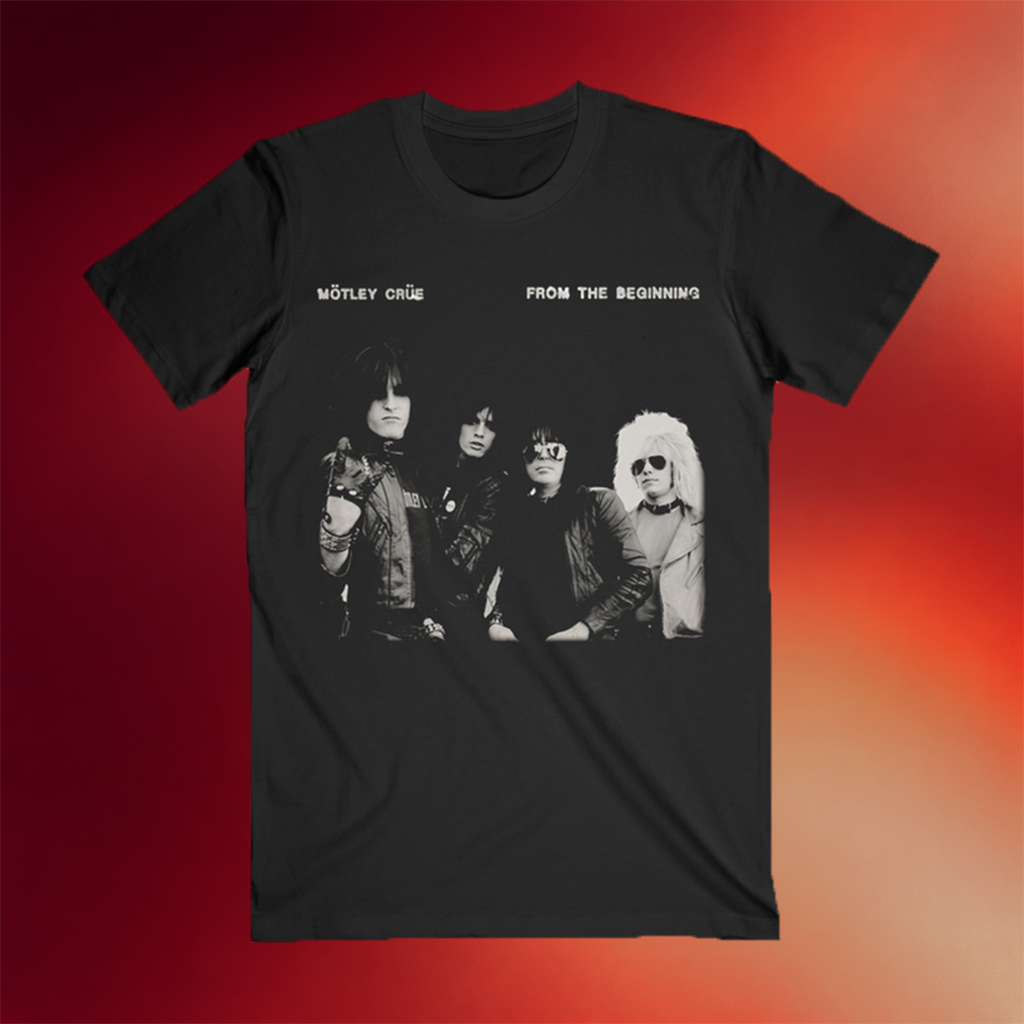Motley Crue Merch 2026 From The Beginning T-Shirt Motley Crue Shirt Music Lover Gifts For Him
