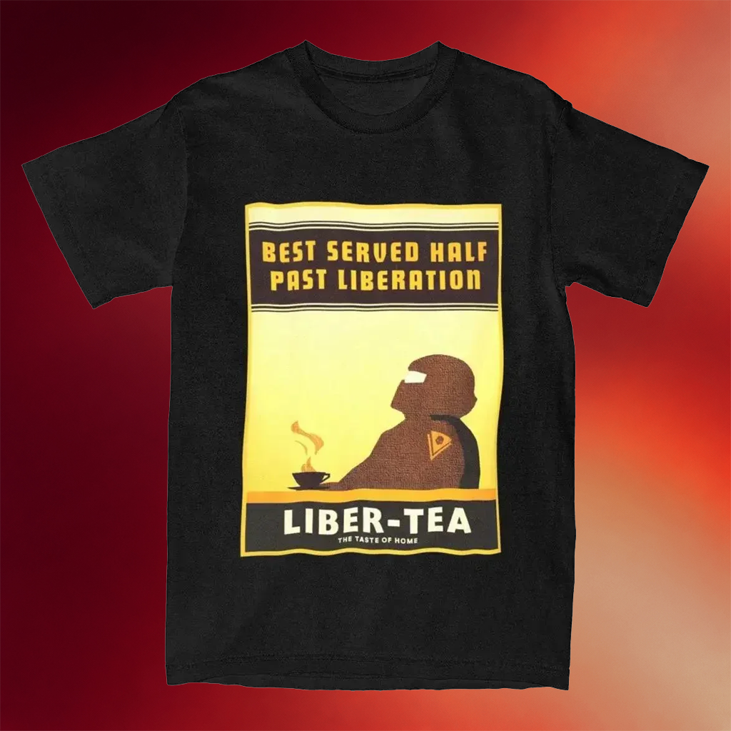 Helldivers Merch 2026 Liber Tea Shirt Helldivers T-Shirt Gifts For Video Game Lovers
