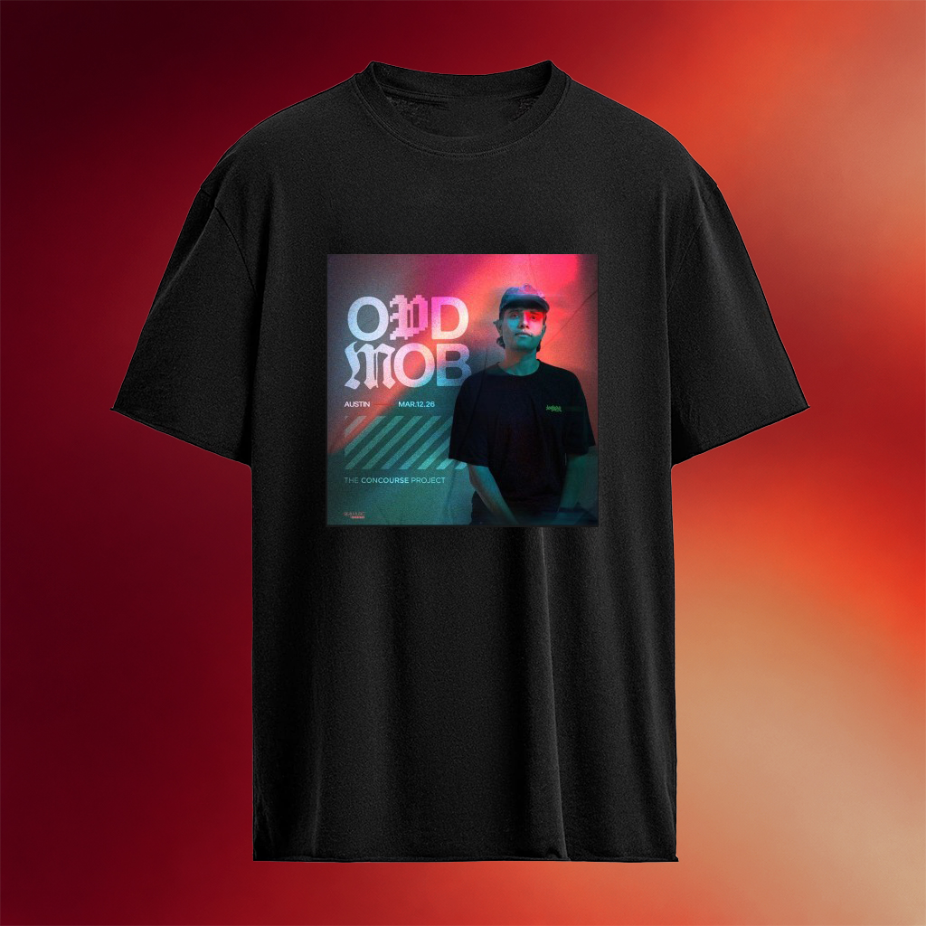 Odd Mob The Concourse Project Austin TX Mar 12 2026 Tour T-Shirt Odd Mob Merch Gift For DJ Fans