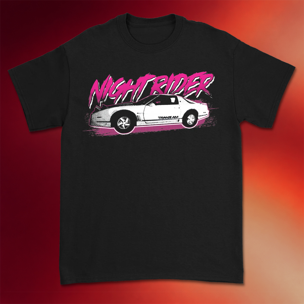 Night Rider Merch 2026 Car T-Shirt Night Rider Shirts Unique Father_s Day Gifts