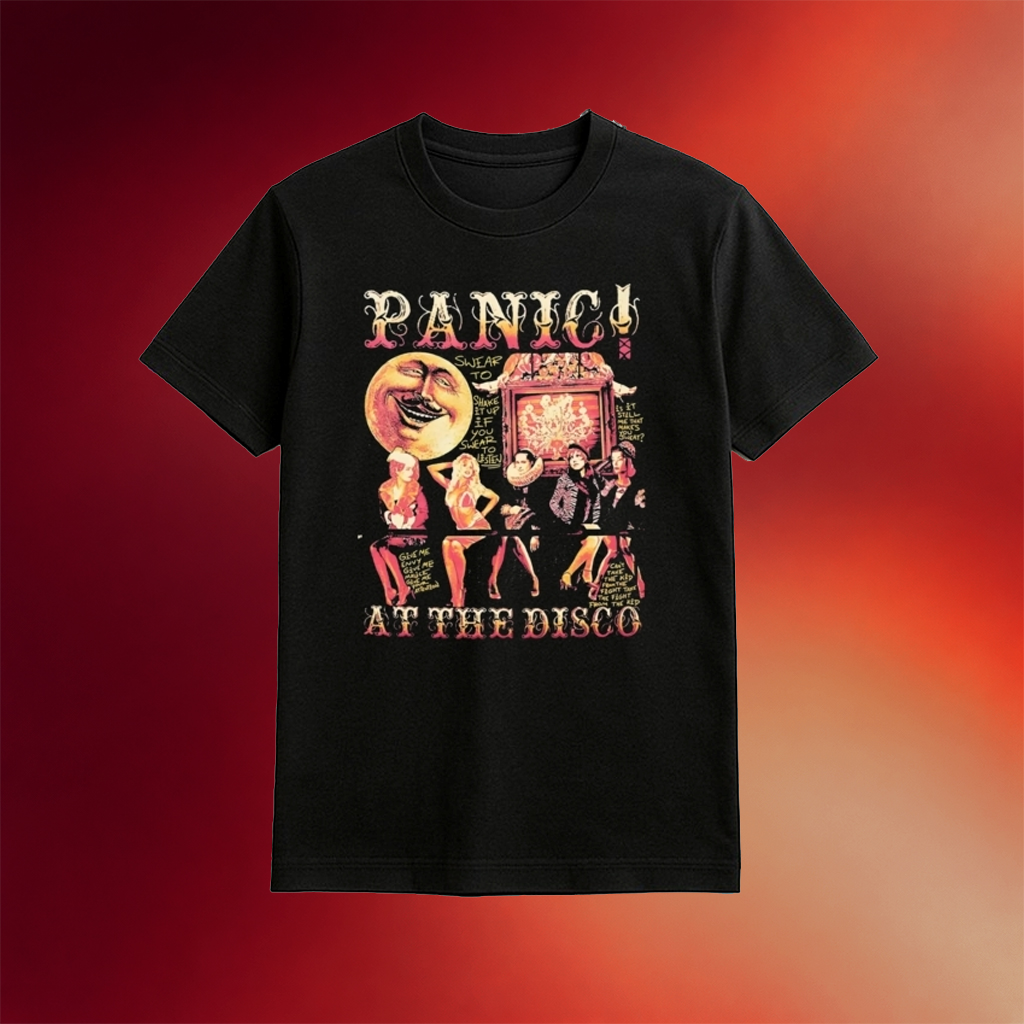 Panic At The Disco Fever Can_t Sweat Out Icons Shirt Panic At The Disco Merch Rock Fan Gifts