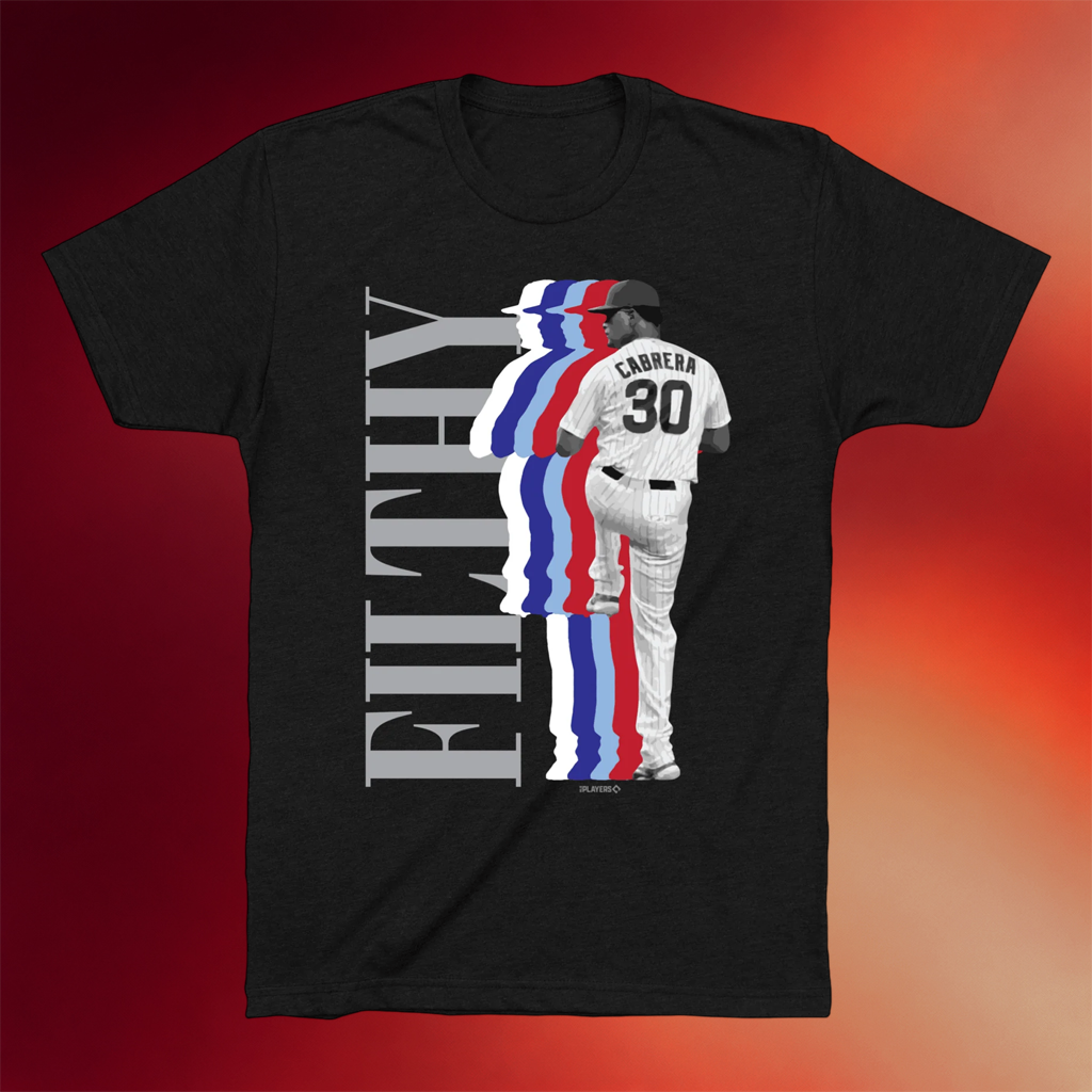 Obvious Shirts Merch 2026 Filthy T-Shirt Chicago Baseball Edward Cabrera #30 Shirt Fan Gifts