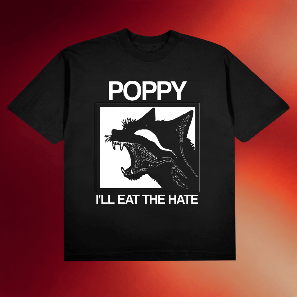 Poppy Merch 2026 Feral T-Shirt I_ll Eat The Hate Shirt Gift Ideas For Music Lovers _