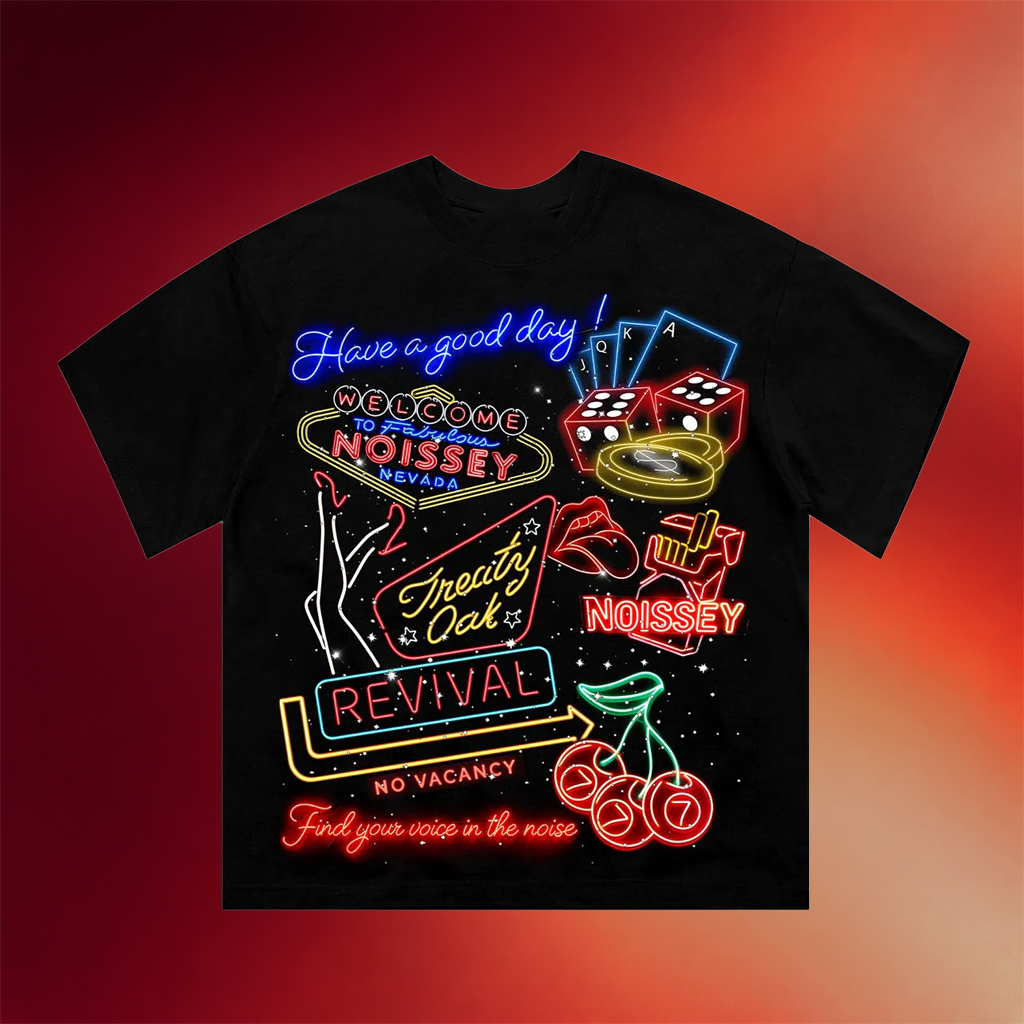 Noissey Merch Noissey Vegas Neon T-Shirt Have A Good Day Shirt Gifts For Besties