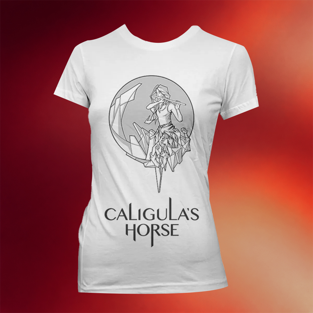 Caligula_s Horse Merch Caligula_s Horse Into The White T-Shirt Best Gifts For Music Lovers
