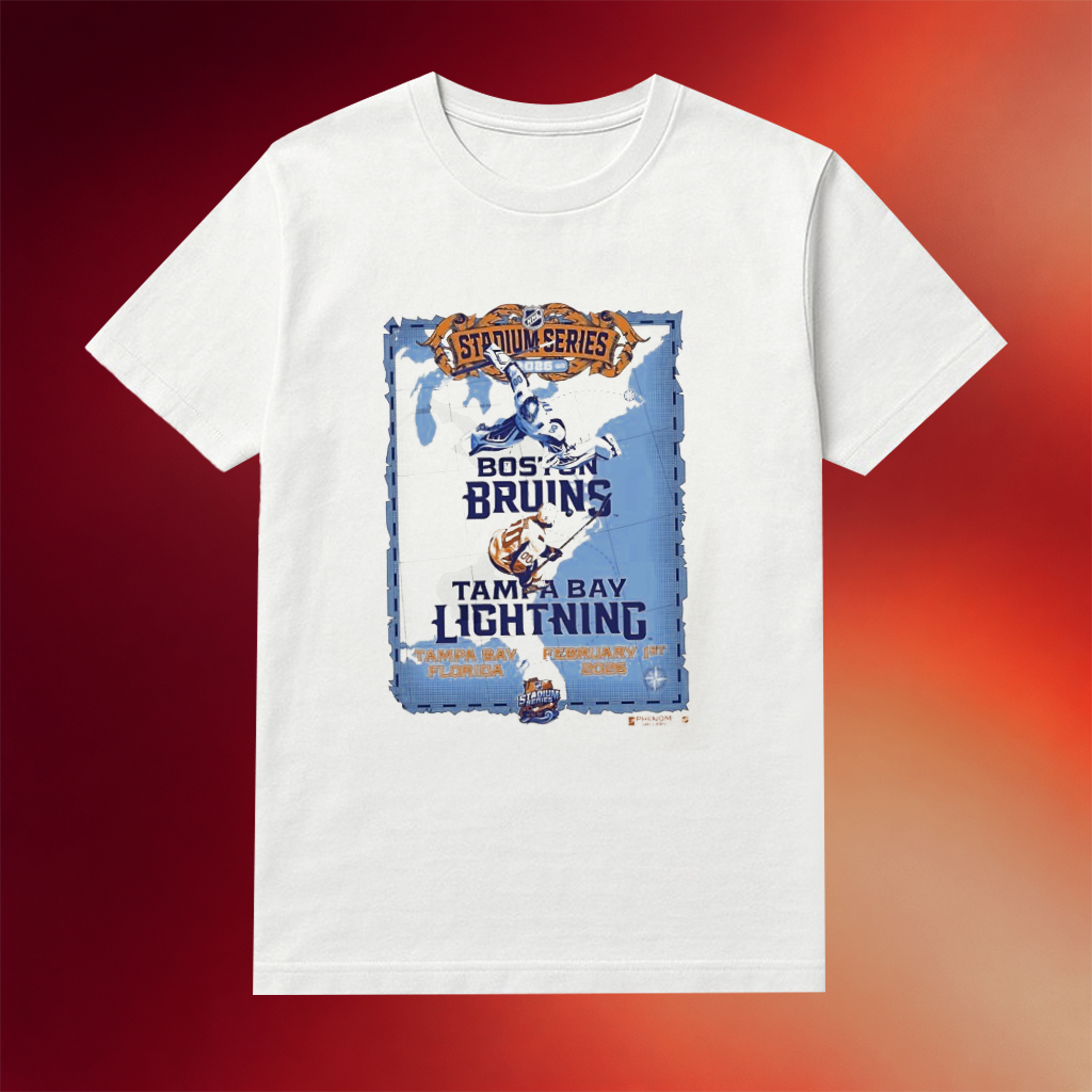 Boston Hockey Vs Tampa Bay Hockey 2026 Stadium Series Shirt Hockey Fan Clothing Gifts