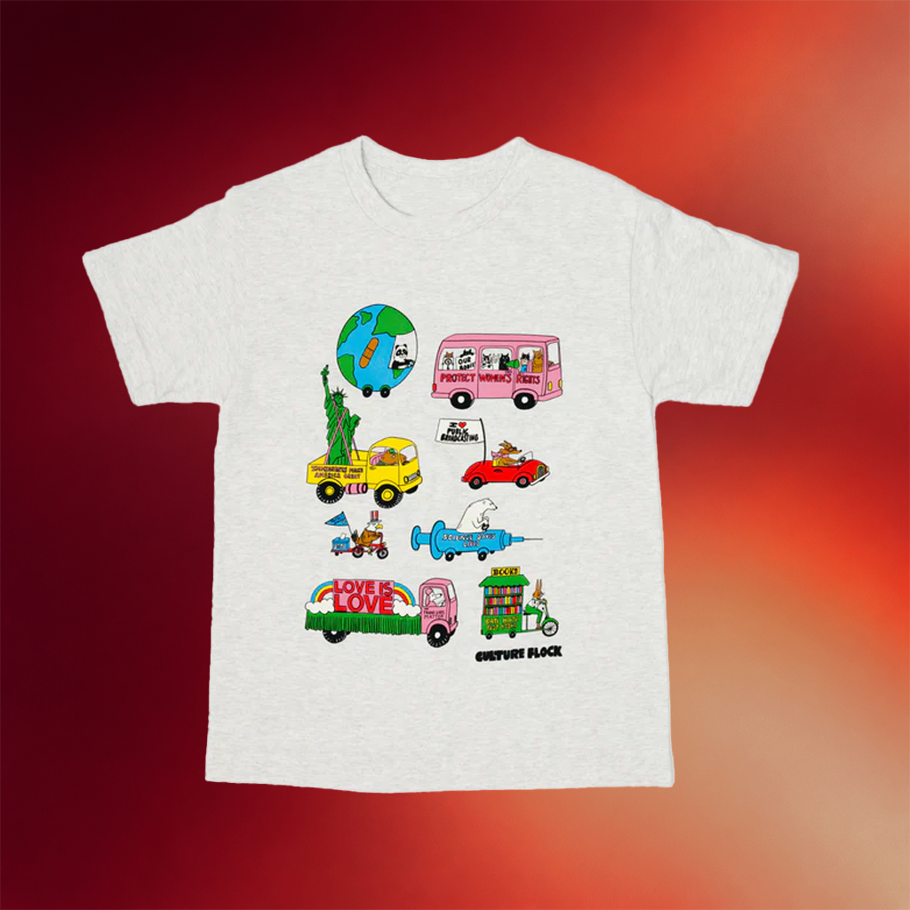 Culture Flock Merch Equality And Progress And Things That Matter T-Shirt Gifts For BFF