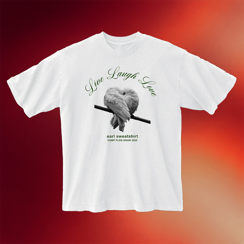 Earl Sweatshirt Merch Camp Flog Gnaw 2025 T-Shirt Live Laugh Love Shirt Gifts For Friends