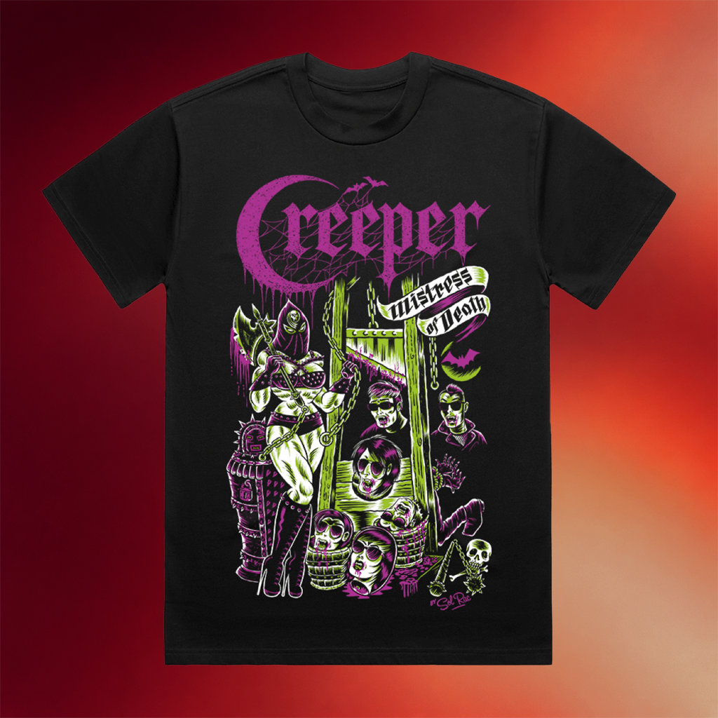 Creeper Merch 2026 Sanguivore II Mistress of Death T-Shirt Gifts For Music Fans