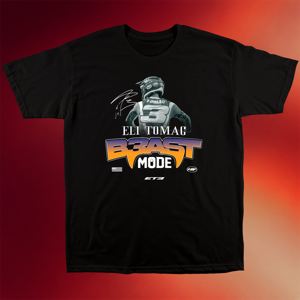 Eli Tomac Merch Eli Tomac Beast Mode T-Shirt Gift Ideas For Son