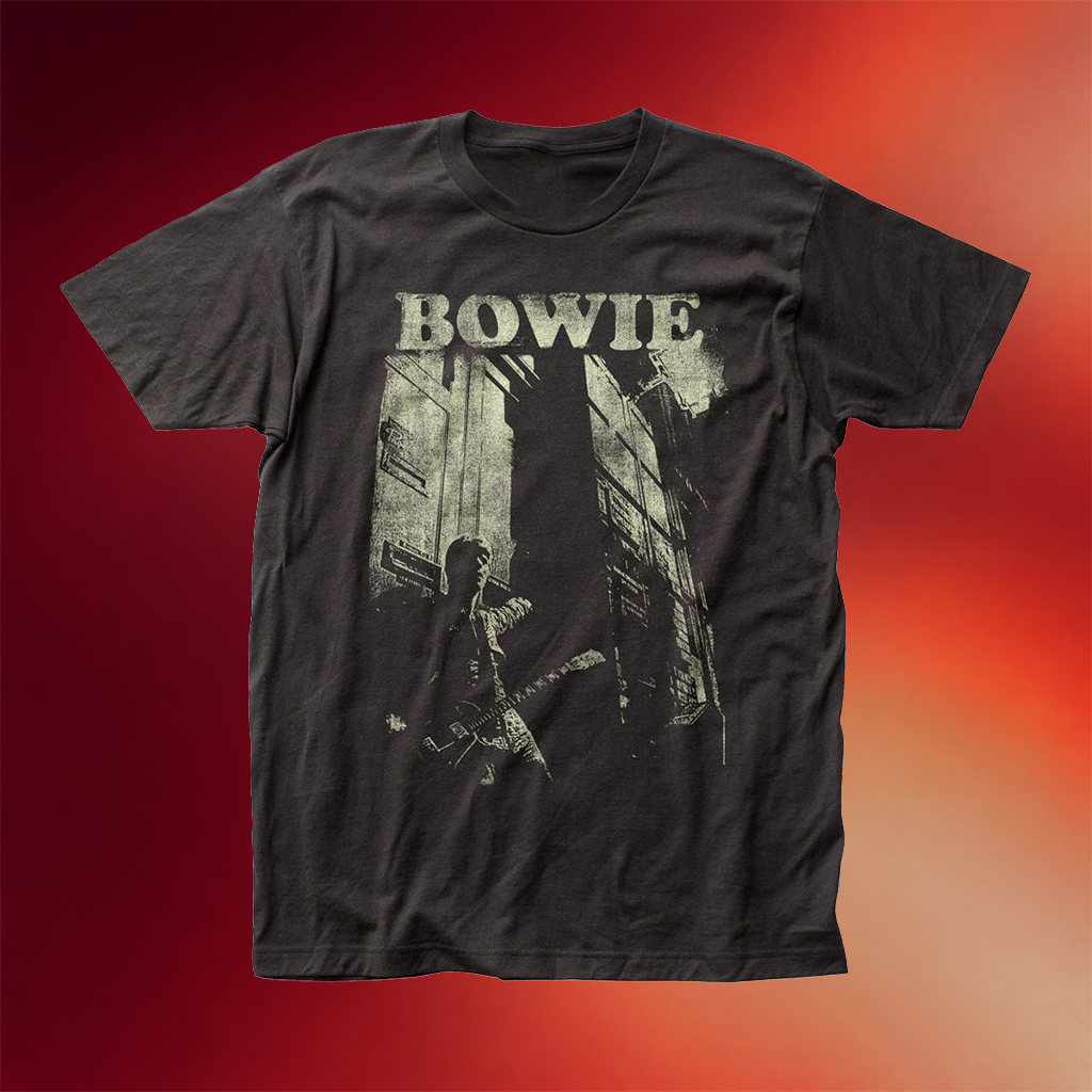 David Bowie Merch 2026 Against The Wall T-Shirt Best Gifts For Music Lovers