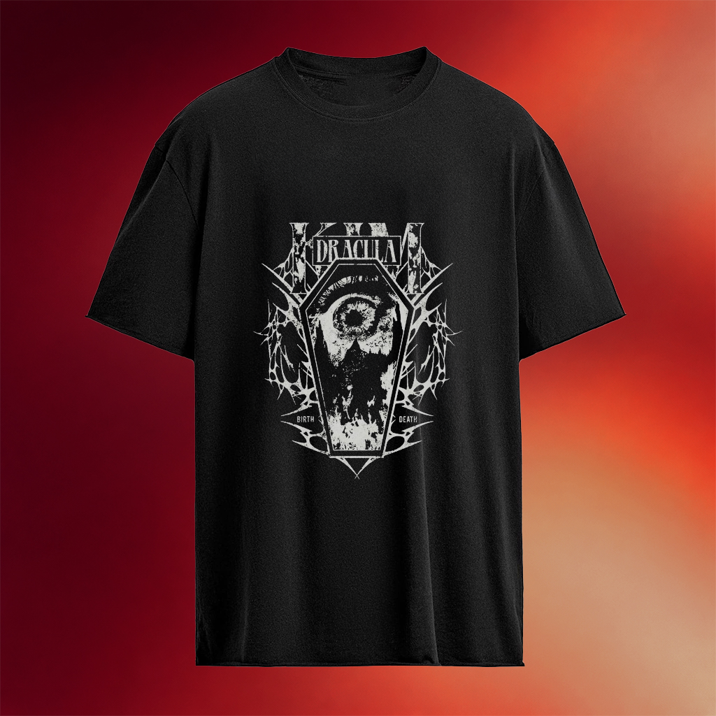 Kim Dracula Coffin Eye T-shirt Kim Dracula Merch Birthday Gift For Band Fans