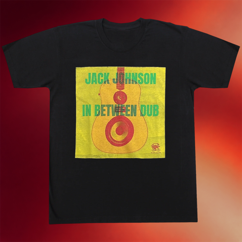 Jack Johnson Merch In Between Dub T-Shirt Unique Gifts For Music Lovers
