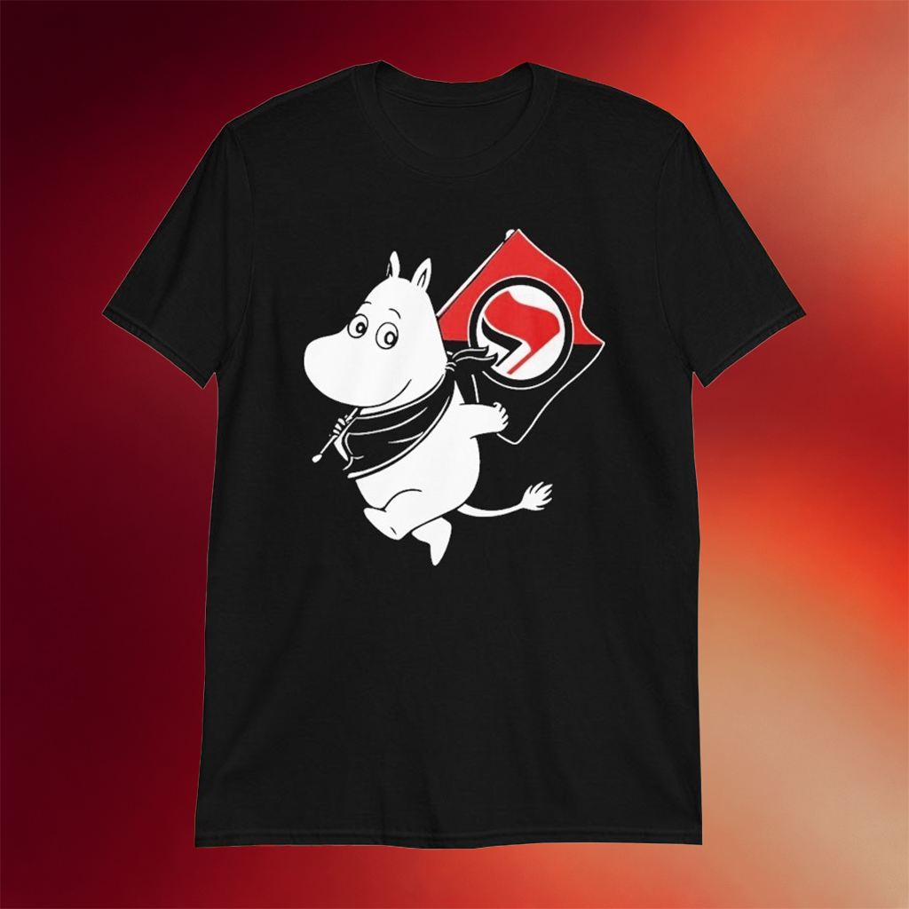 Tom Morello Antifa Moomin Anti Fascist T-Shirt Birthday Presents For Him