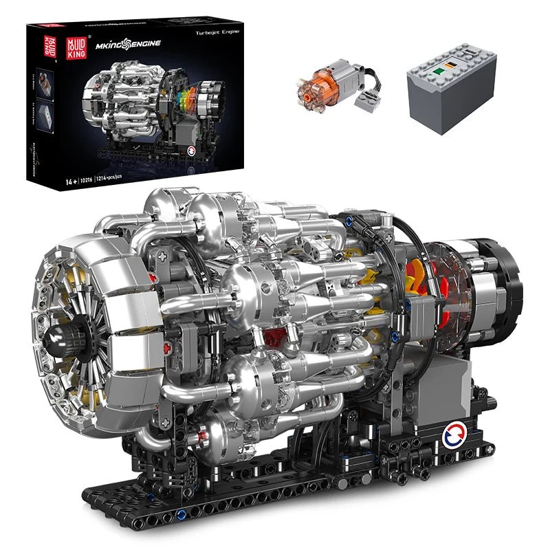 Mould King 10216 Motorized Turbojet Engine - Sofhome