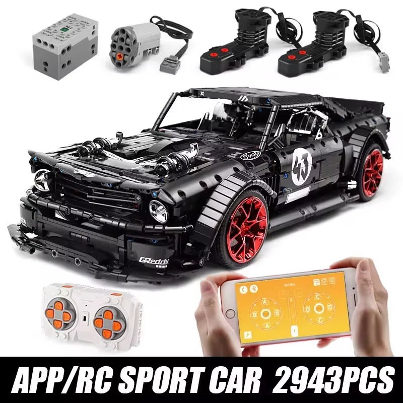MOULD KING 13108 V2 Racing Car - APP RC Building Blocks Kit - Sofhome