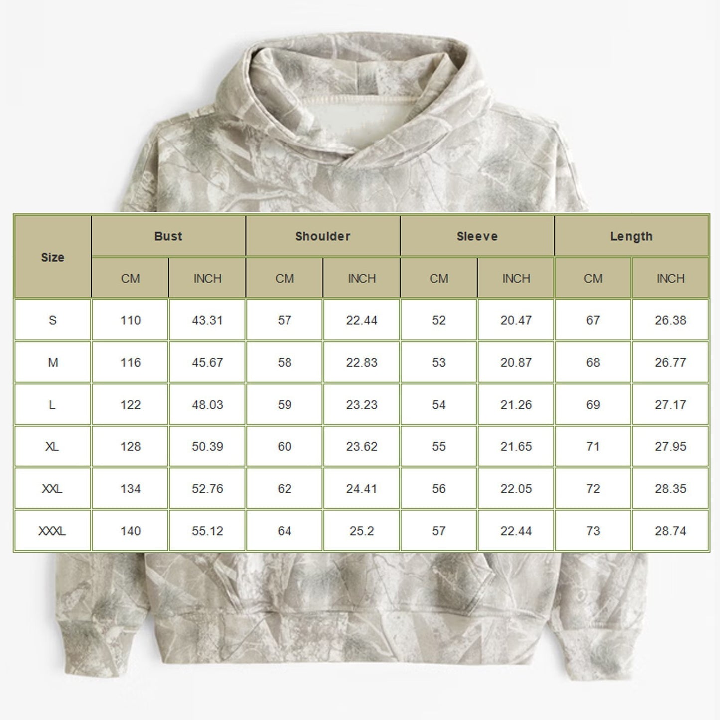 Viral Light Grey Camo Hoodie with Y2K Style and Camouflage Pattern