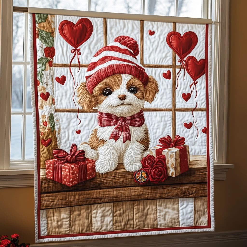 Cute Poodle Quilt Blanket Unique Valentine Best Gifts For Poodle Lovers