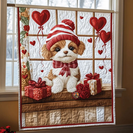 Cute Poodle Quilt Blanket Unique Valentine Best Gifts For Poodle Lovers