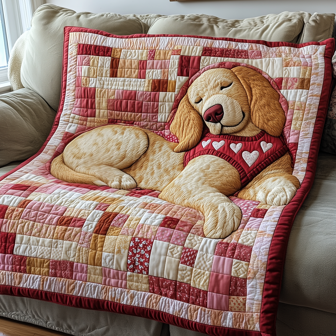 Sleepy Golden Retriever Blanket Throws Valentines Gifts For Dog Pet Owners