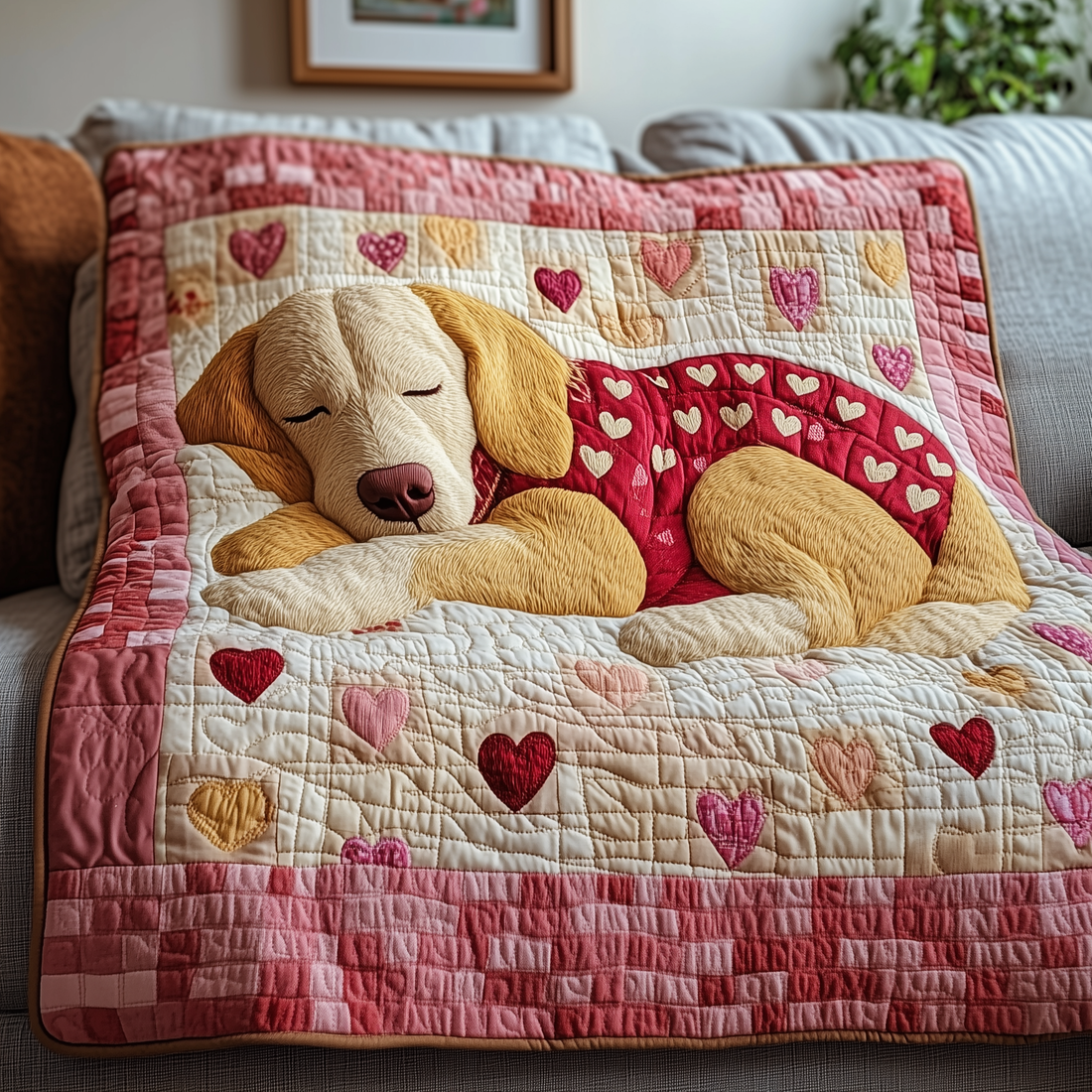 Golden Retriever Valentines Blanket Unique Valentine Gift Ideas For Her