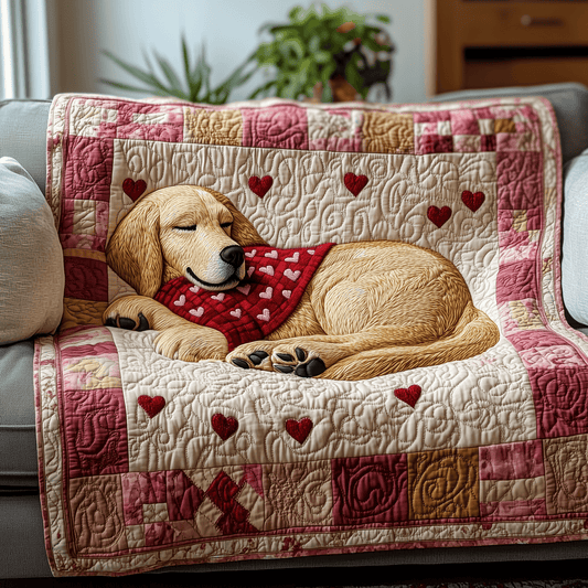 Sleepy Golden Retriever Valentines Blanket Throws Best Valentine Gift For Wife