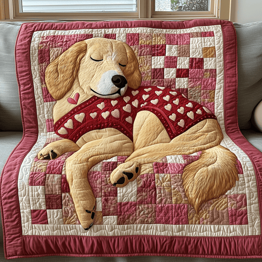Cute Golden Retriever Valentine Blanket Throws Best Valentine Gift For Wife