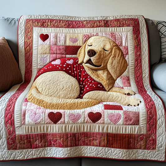 Golden Retriever Valentine Blanket Throws Best Valentine Gift For Girlfriend